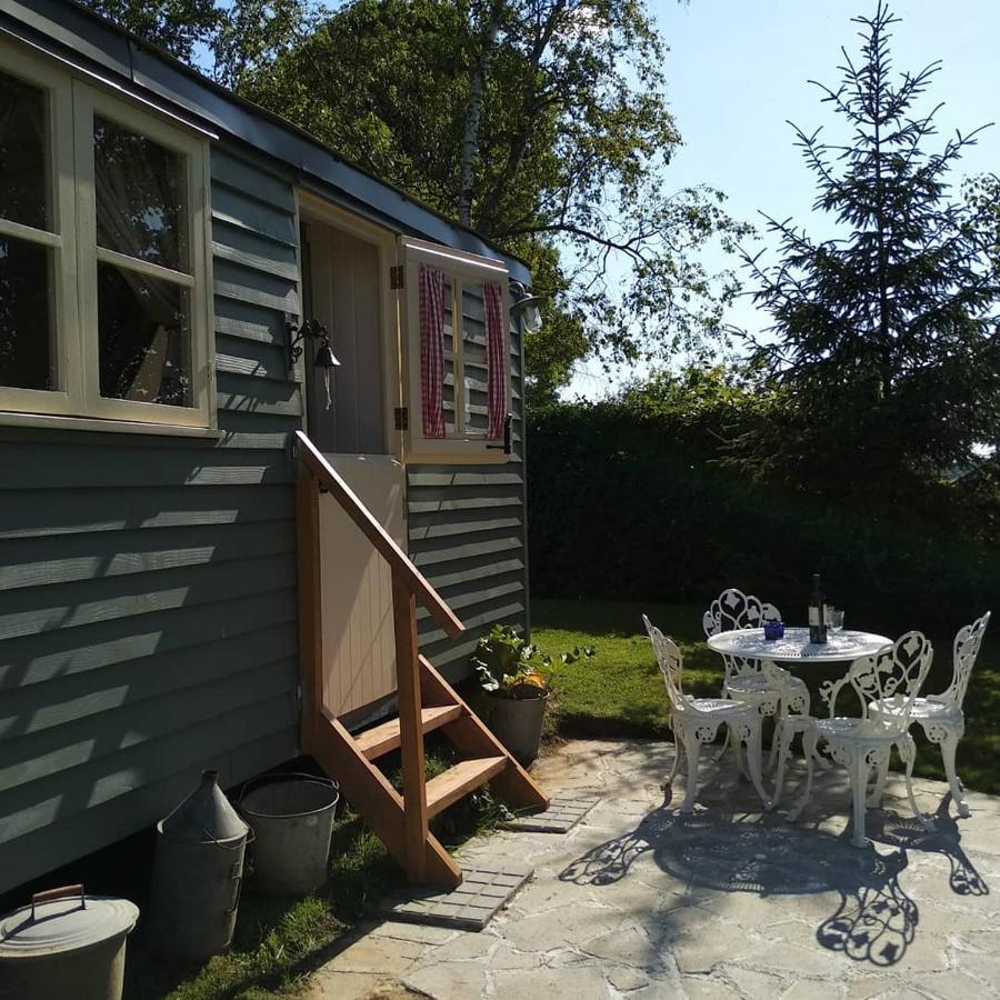 Echauffour The English Shepherds Hut @ Les Aulnaies מראה חיצוני תמונה